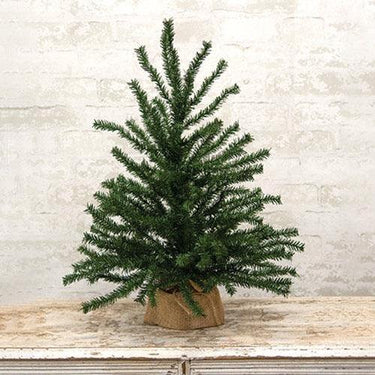 Pine Tree w Burlap Base 2ft - The Fox Decor